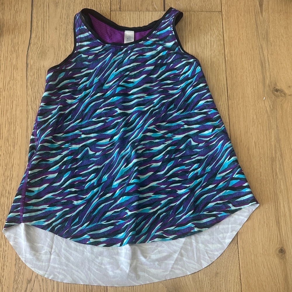 Ivivva girls' Blue and Purple Tank Top 8